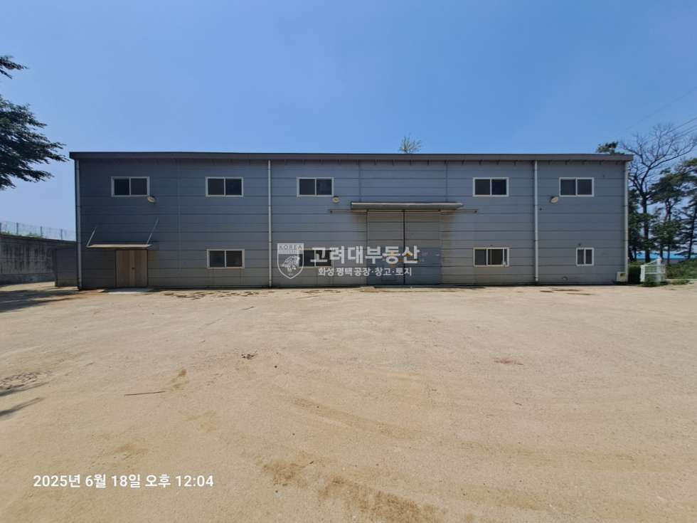 경기 평택시 청북읍 고렴리 주건축물제1동 건평170평ㅣ 청북IC공장임대 호이스트 단독마당 트레일러진입 월세 매물번호 10087 사진 1