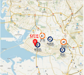 경기 안산단원구 성곡동 에스지로직스(SGLOGICS)동 안산 물류센터임대 1000평 2000평 3000평 안산IC 창고임대 월세 매물번호 10099 사진 2