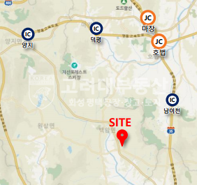 경기 용인처인구 백암면 백봉리 용인 물류센터임대 1500평 3000평 양지IC 창고임대 월세 매물번호 10129 사진 2