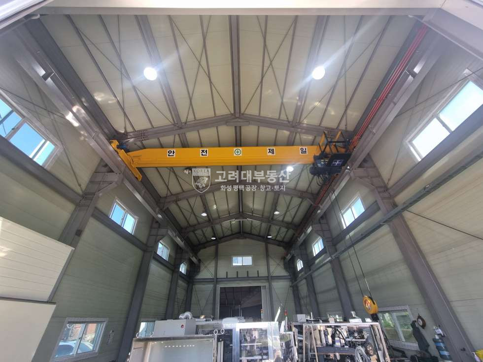 경기 화성만세구 남양읍 신남리 2동 건평60평ㅣ 화성IC 앞 소형공장임대 호이스트 월세 매물번호 10158 사진 3